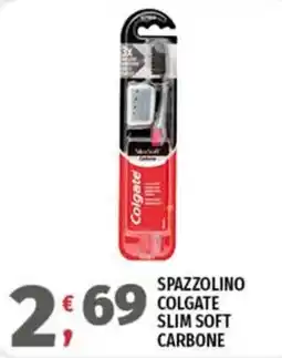 Vivo Supermercati Spazzolino Colgate Slim Soft Carbone offerta