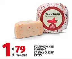 Vivo Supermercati Formaggio mini fuochino l'antica cascina l'etto offerta