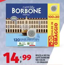 Vivo Supermercati Miscela Decisa Caffè Borbone offerta