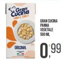Cash pro Gran Cucina panna vegetale offerta
