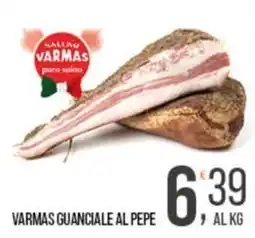 Cash pro Varmas guanciale al pepe offerta