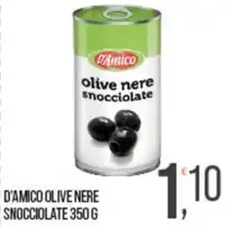 Cash pro D'Amico olive nere snocciolate offerta