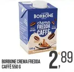 Cash pro Borbone crema fredda caffè offerta