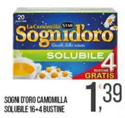 Cash pro Sognidoro Camomilla Solubile offerta
