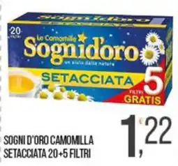 Cash pro Sogni d'oro camomilla setacciata offerta