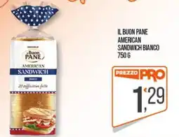 Cash pro Il Buon Pane American Sandwich Bianco offerta