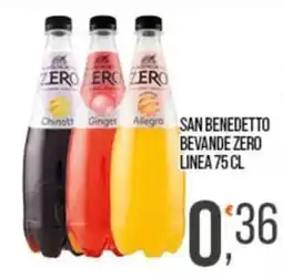 Cash pro San Benedetto bevande zero linea offerta