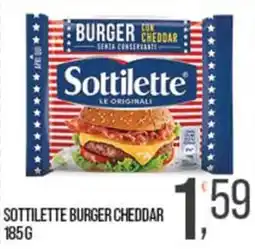 Cash pro Sottilette burger cheddar offerta