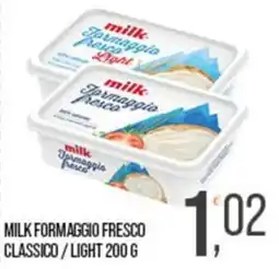 Cash pro Milk Formaggio Fresco Light offerta
