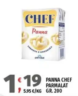 Vivo Supermercati Panna Chef Parmalat offerta