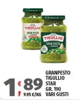 Vivo Supermercati Gran pesto Tigullio offerta