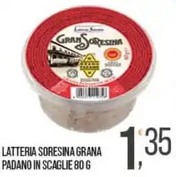 Cash pro Latteria Sorensina Grana Padano in Scaglie offerta