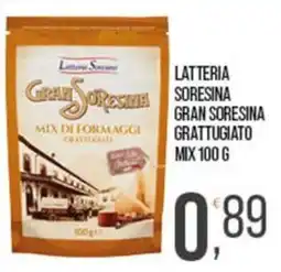 Cash pro Latteria Sorensina Gran Sorensina mix di formaggi grattugiato offerta