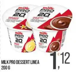 Cash pro Milk Pro dessert linea offerta