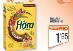 Cash pro Flora riso integrale offerta