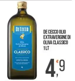 Cash pro De Cecco olio extra vergine di oliva classico offerta