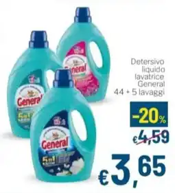 Aldel Discount Detersivo liquido lavatrice General offerta