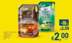 Aldel Discount Luxury Sapone Argan offerta