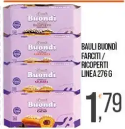 Cash pro Buondi farciti / ricoperti offerta