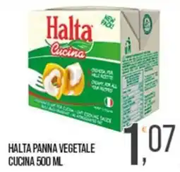 Cash pro Halta panna vegetale cucina offerta