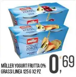 Cash pro Müller yogurt frutta 0% offerta