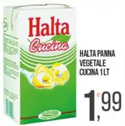 Cash pro Halta Cucina panna vegetale offerta