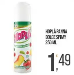 Cash pro Hopla panna dolce spray offerta