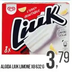 Cash pro Algida Liuk limone offerta