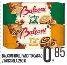 Cash pro Balconi Swiss Roll cacao offerta