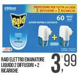 Cash pro Raid elettro emanatore liquido offerta