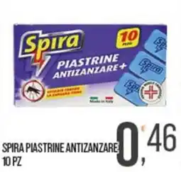 Cash pro Spira Piastrine Antizanzare offerta