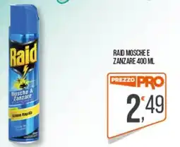 Cash pro Raid mosche e zanzare offerta
