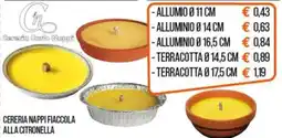 Cash pro Fiaccola alla citronella offerta