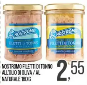 Cash pro Nostromo filetti di tonno offerta