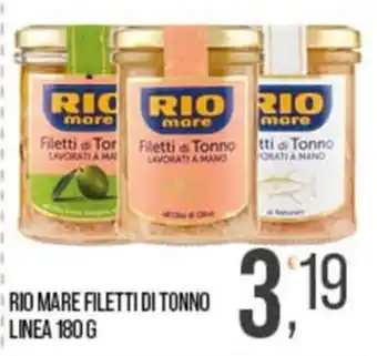 Cash pro Rio mare filetti di tonno offerta