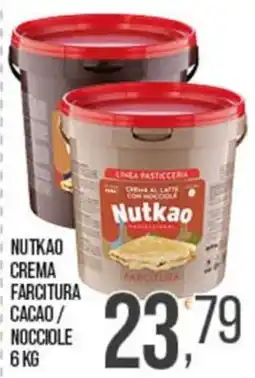 Cash pro Nutkao crema farcitura cacao / nocciole offerta