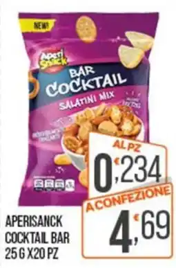 Cash pro Aperisanck cocktail bar offerta