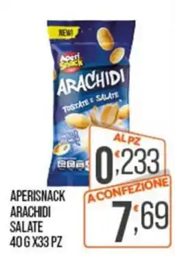 Cash pro Aperisnack arachidi salate offerta