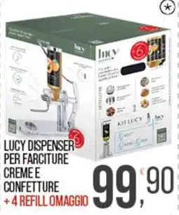 Cash pro Lucy dispenser per farciture creme e confetture offerta