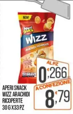 Cash pro Aperi Snack Wizz Arachidi Ricoperte offerta