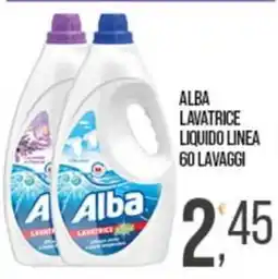Cash pro Alba lavatrice liquido linea offerta