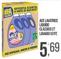 Cash pro Ace lavatrice liquido classico offerta
