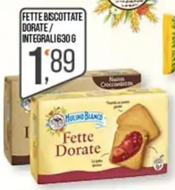 Cash pro Fette Dorate Mulino Bianco offerta