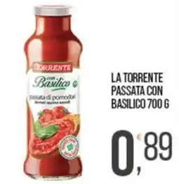 Cash pro La Torrente passata con basilico offerta