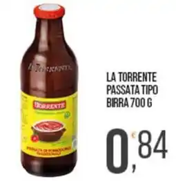Cash pro La Torrente passata tipo birra offerta