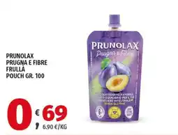 Vivo Supermercati Prunolax prugna e fibre offerta
