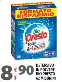 Vivo Supermercati Detersivo in polvere bio presto offerta