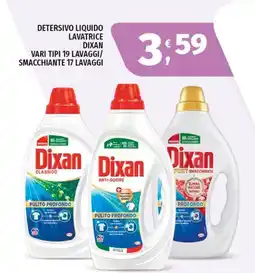 Vivo Supermercati Detersivo liquido lavatrice Dixan offerta