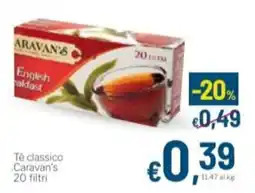 Aldel Discount Tè classico Caravan's offerta