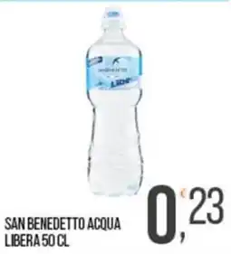Cash pro San Benedetto acqua libera offerta
